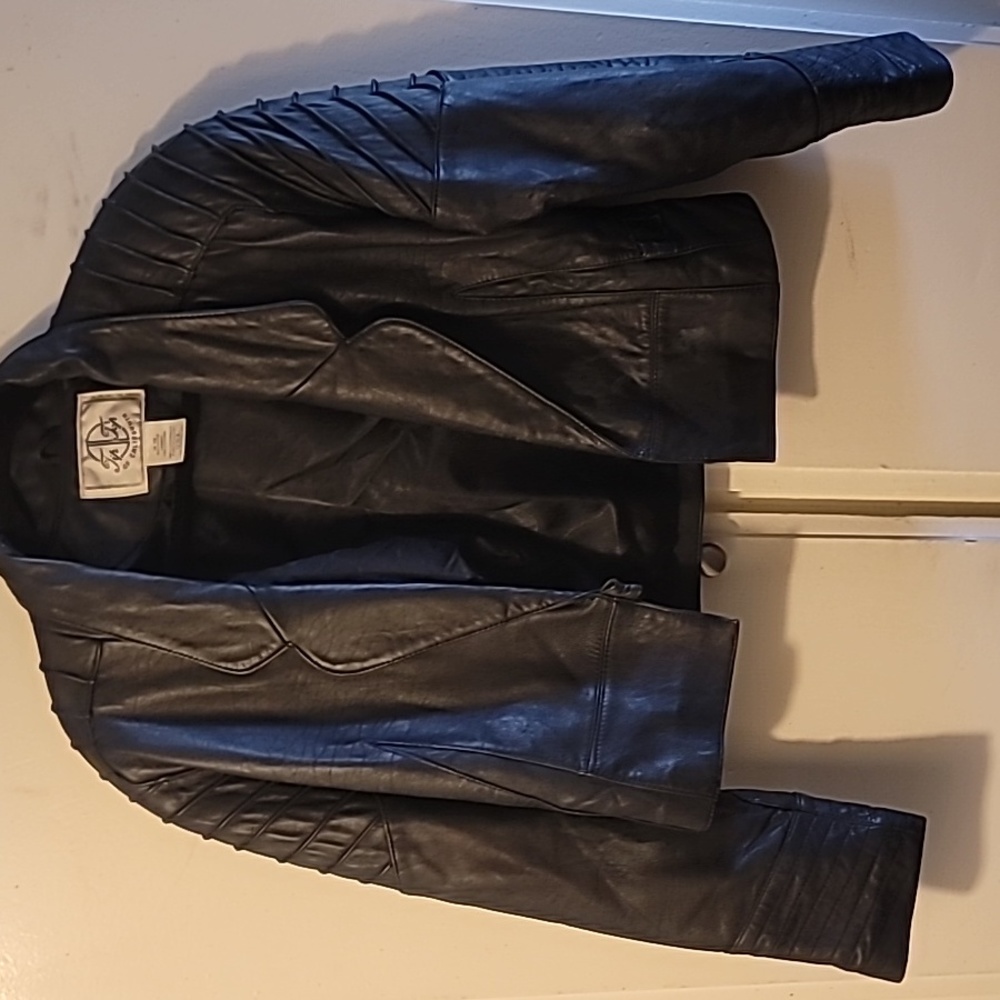 TIP TOP Leather Jacket, Women